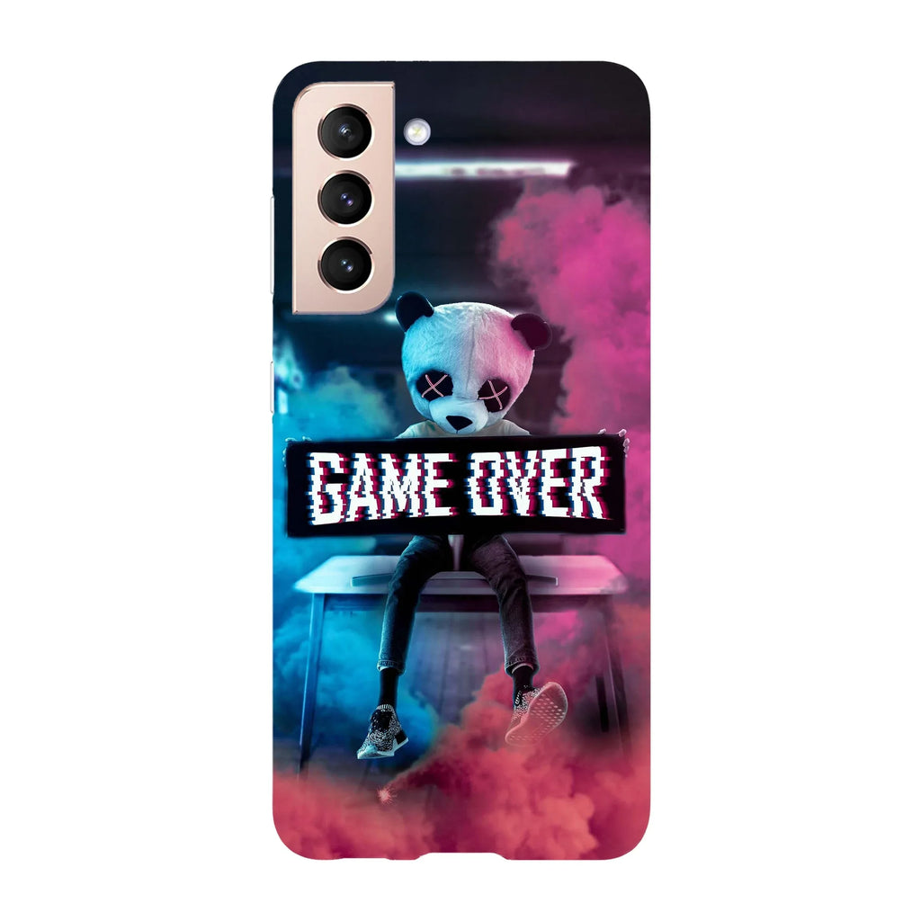 Husa compatibila cu Samsung Galaxy S22 Ultra model Game over, Silicon, TPU, Viceversa - Viceversa