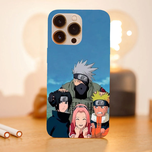 Husa compatibila cu Apple iPhone 15 Pro Max model Kakashi Team Naruto Shippuden, Silicon, TPU, Viceversa - Viceversa