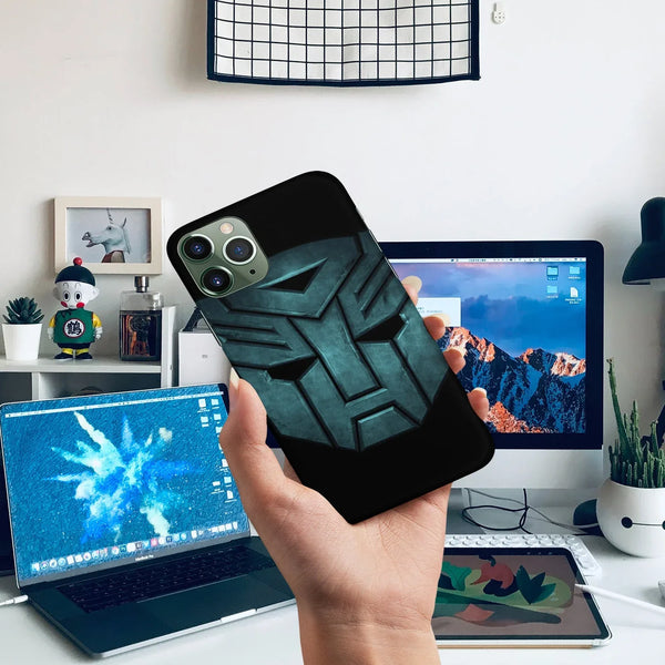 Husa compatibila cu Apple iPhone 15 model Transformers Emblem, Silicon, TPU, Viceversa - Viceversa