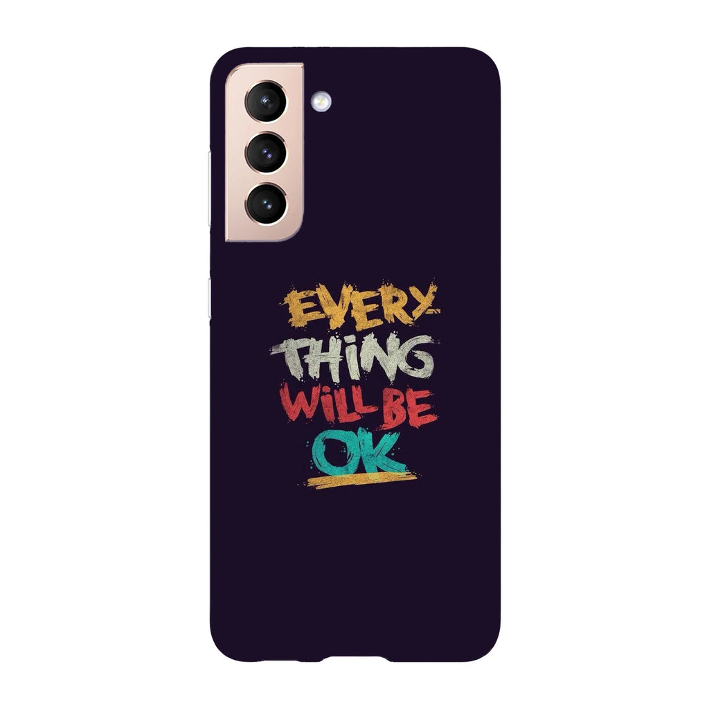 Husa compatibila cu Samsung Galaxy S22 Ultra model Everything will be ok, Silicon, TPU, Viceversa - Viceversa