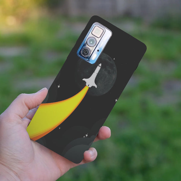 Husă din silicon Motorola Edge 20 cu Space shuttle