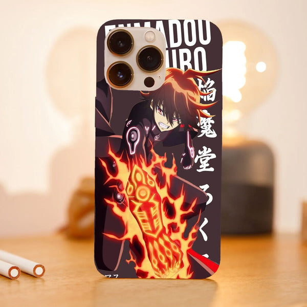 Husa telefon compatibila cu Apple iPhone 15 Pro, Viceversa, model Rokuro Enmado Twin Star Exorcists, Silicon, TPU - Viceversa