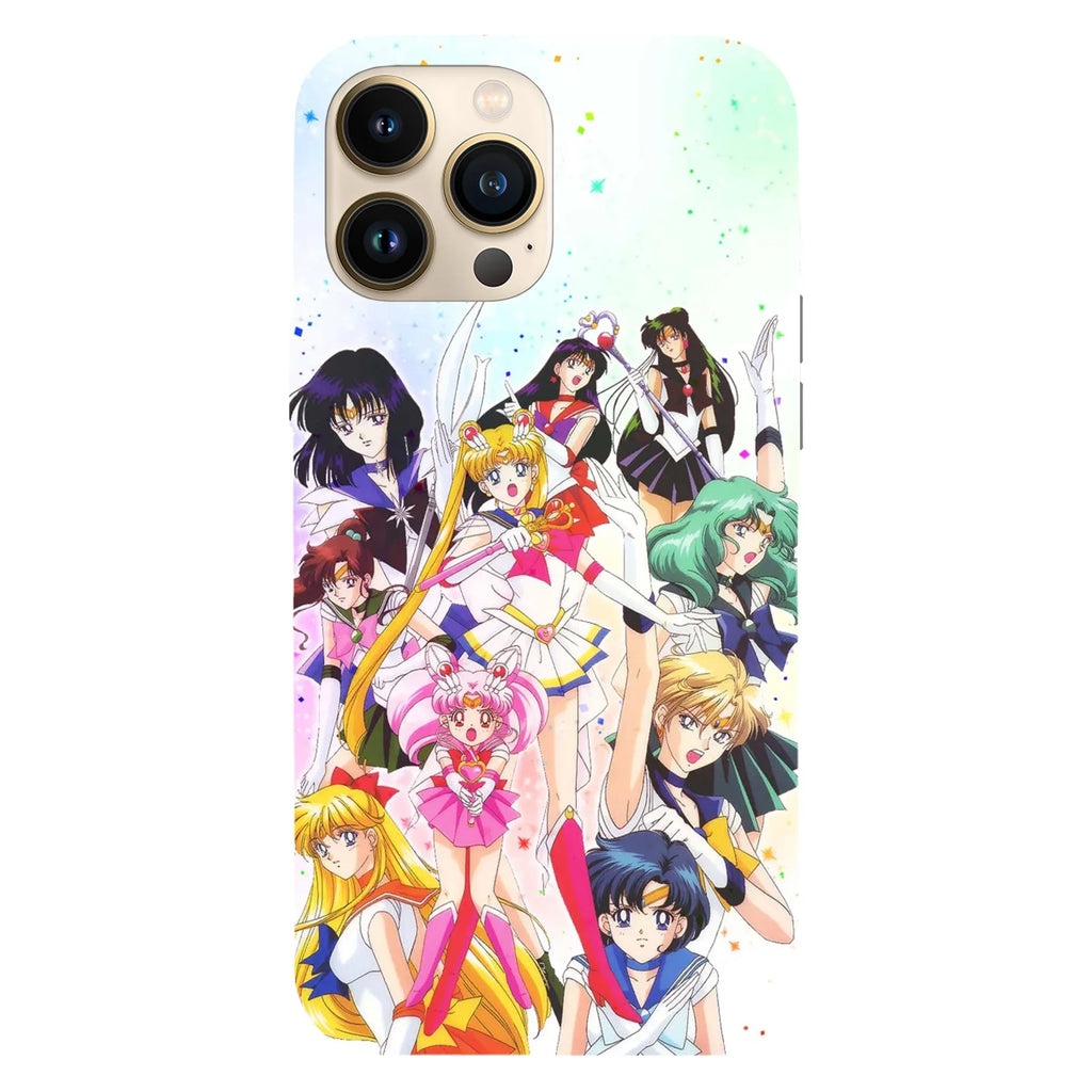 Husa compatibila cu Apple iPhone 15 Pro Max model Sailor Moon S Group, Silicon, TPU, Viceversa - Viceversa