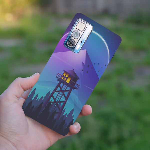 Husă din silicon Motorola Edge 20 Pro cu Firewatch