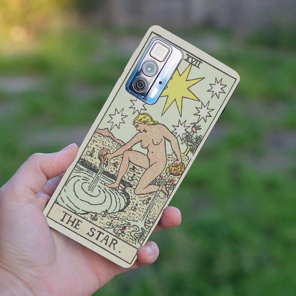 Husă din silicon Motorola G20 cu Tarot card the star