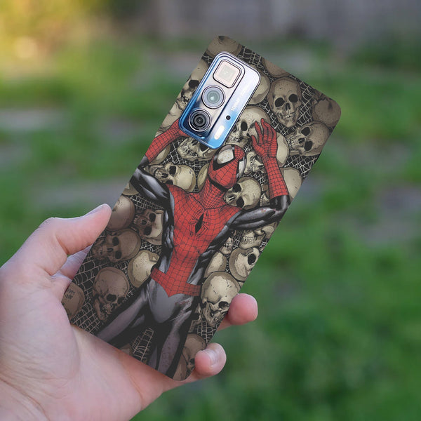 Husă din silicon Motorola Edge 20 cu Spiderman