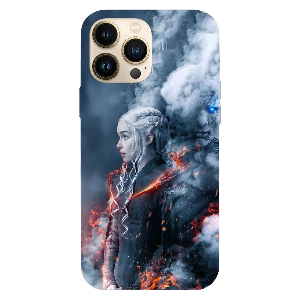 Husa telefon compatibila cu Apple iPhone 15 Pro, Viceversa, model Daenerys Game of Thrones, Silicon, TPU - Viceversa