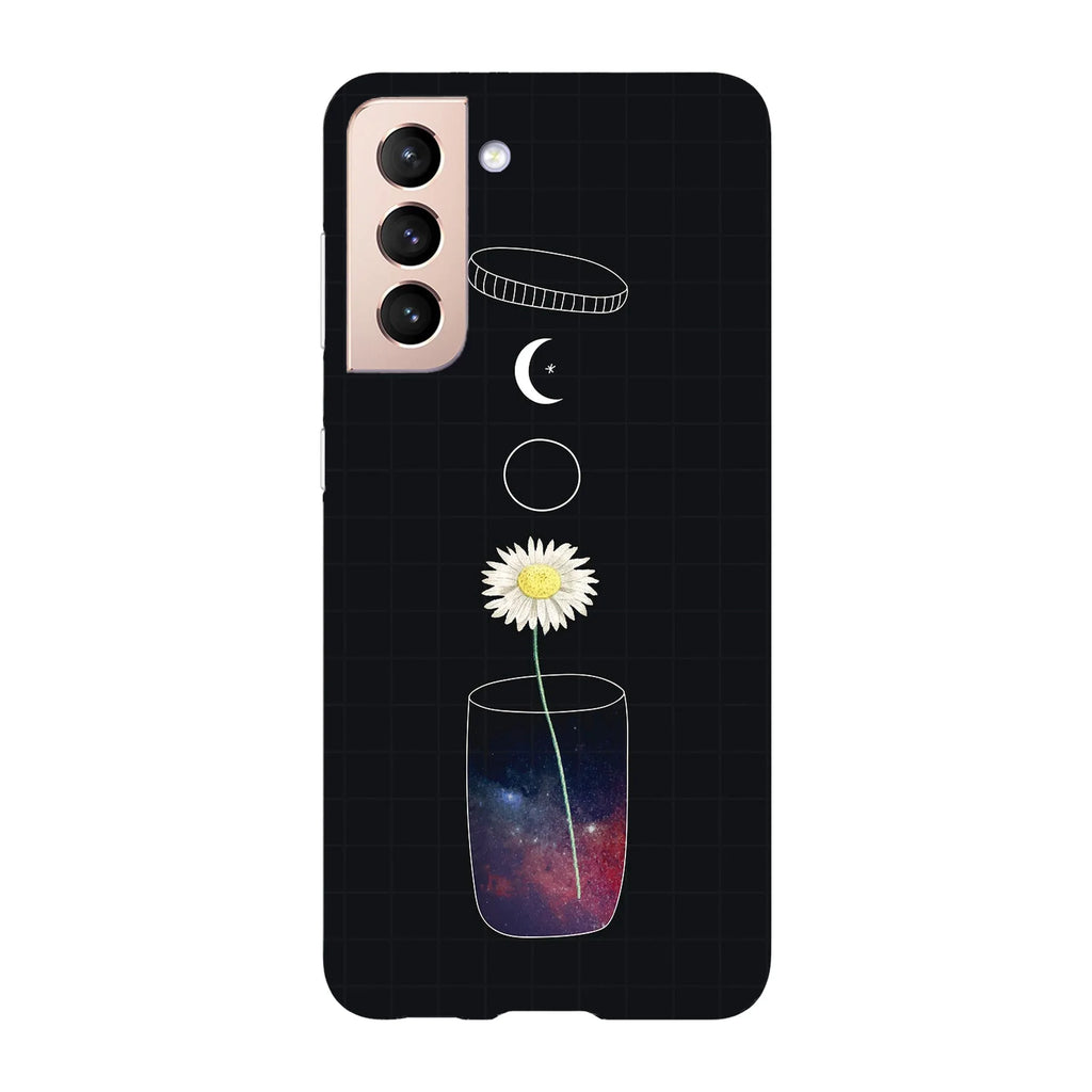 Husa compatibila cu Samsung Galaxy S22 Ultra model Daisy's universe, Silicon, TPU, Viceversa - Viceversa