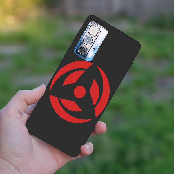 Husă din silicon Motorola G100 cu Sharingan