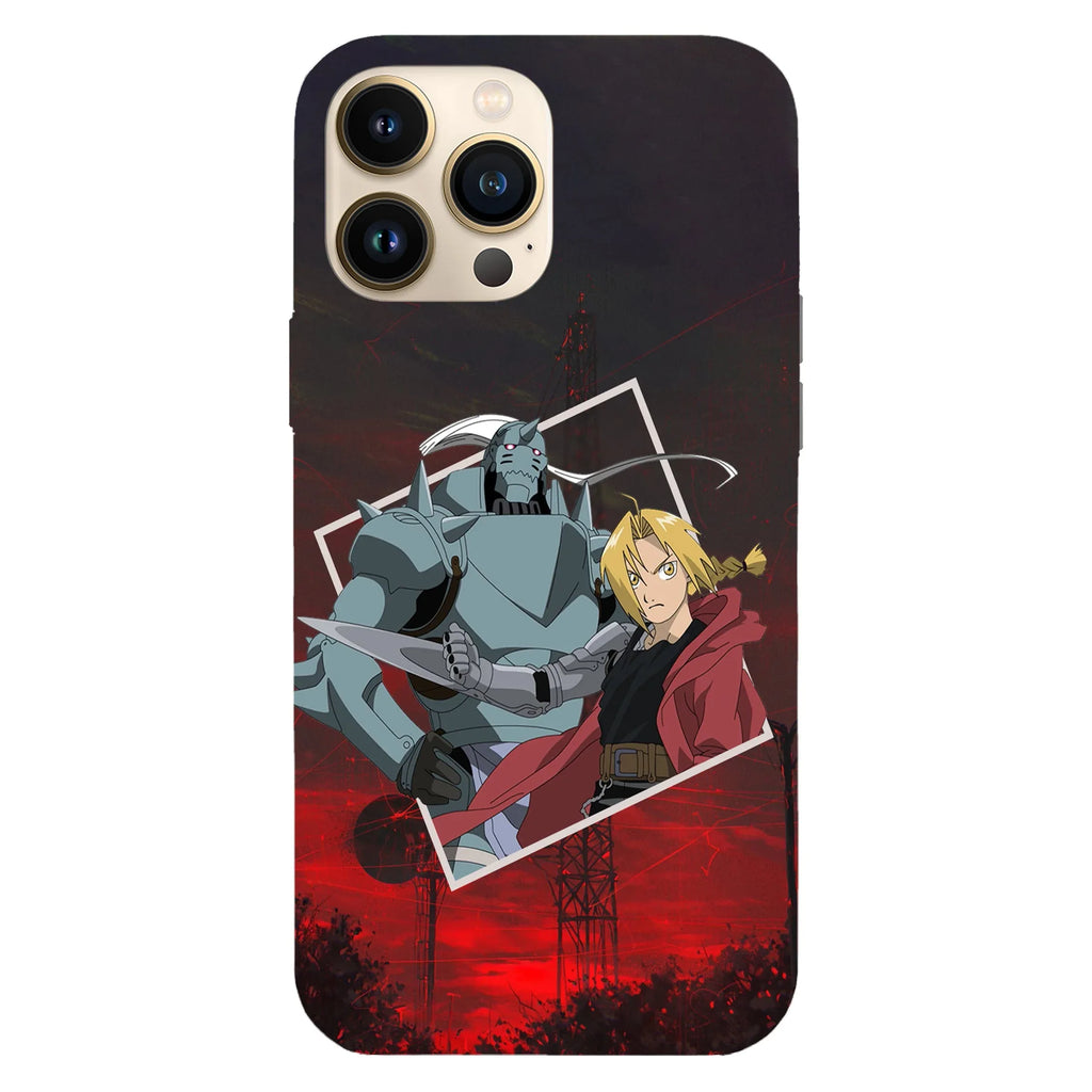 Husa telefon compatibila cu Apple iPhone 15 Pro, Viceversa, model Full Metal Achemist, Silicon, TPU - Viceversa