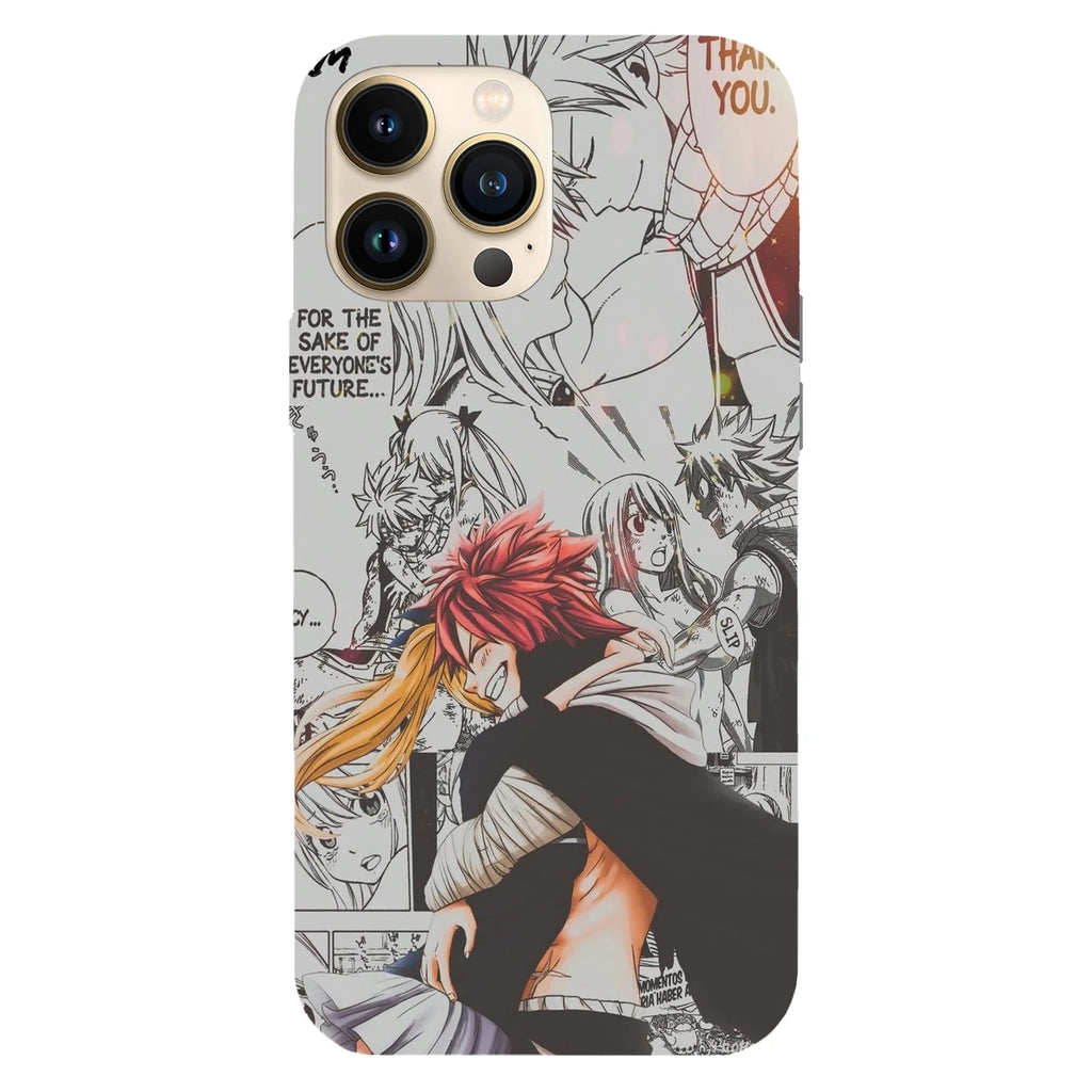 Husa telefon compatibila cu Apple iPhone 15 Plus, Viceversa, model Natsu x Lucy Manga Fairy Tail, Silicon, TPU - Viceversa