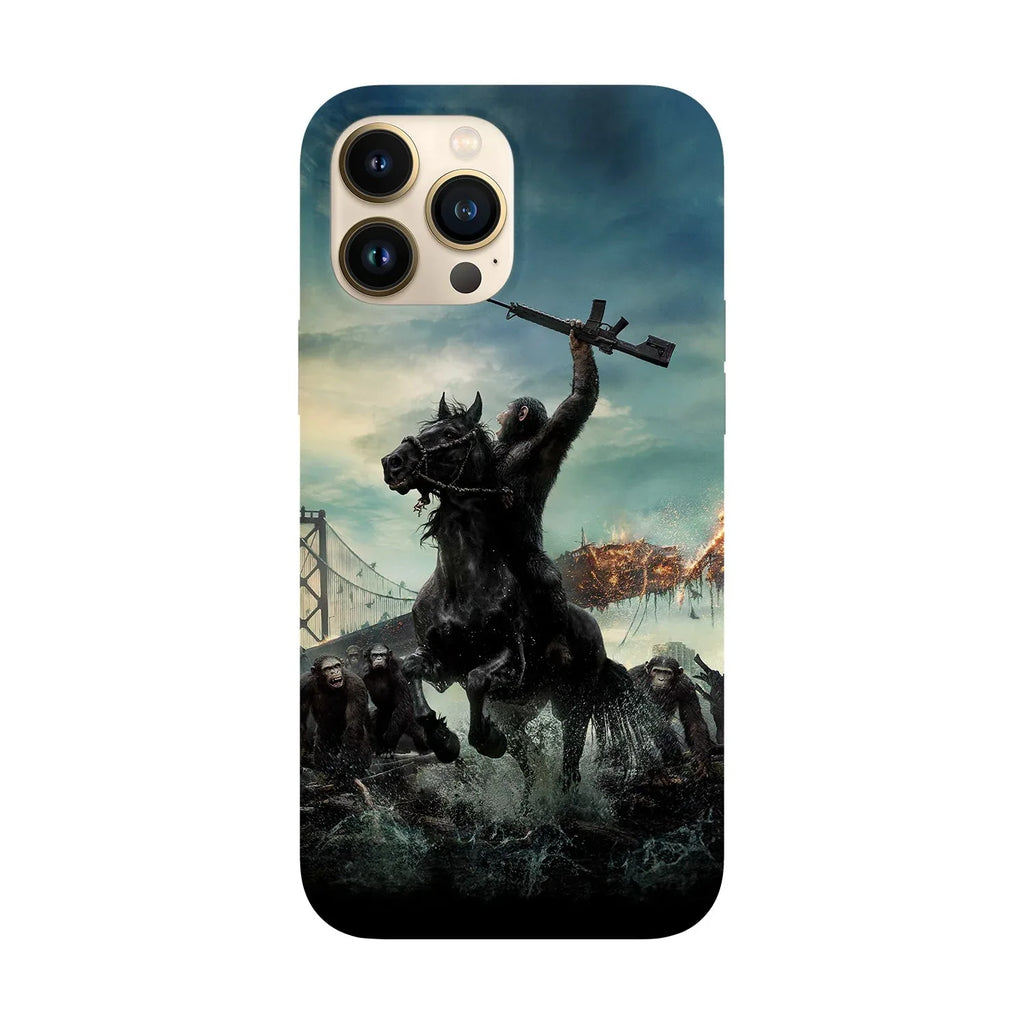 Husa compatibila cu Apple iPhone 15 model Planet of the Apes, Silicon, TPU, Viceversa - Viceversa