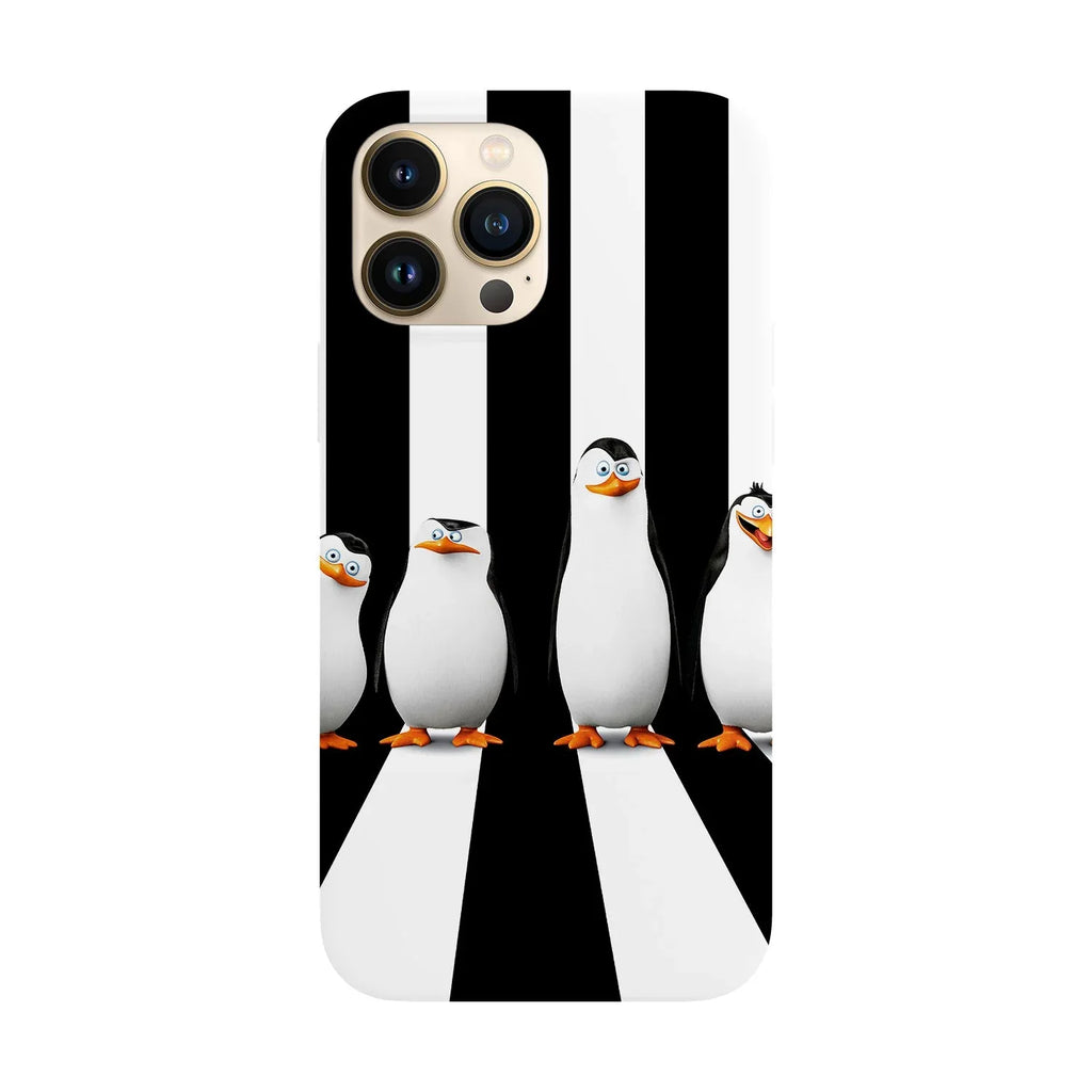 Husa compatibila cu Apple iPhone 15 model Penguins of Madagascar, Silicon, TPU, Viceversa - Viceversa