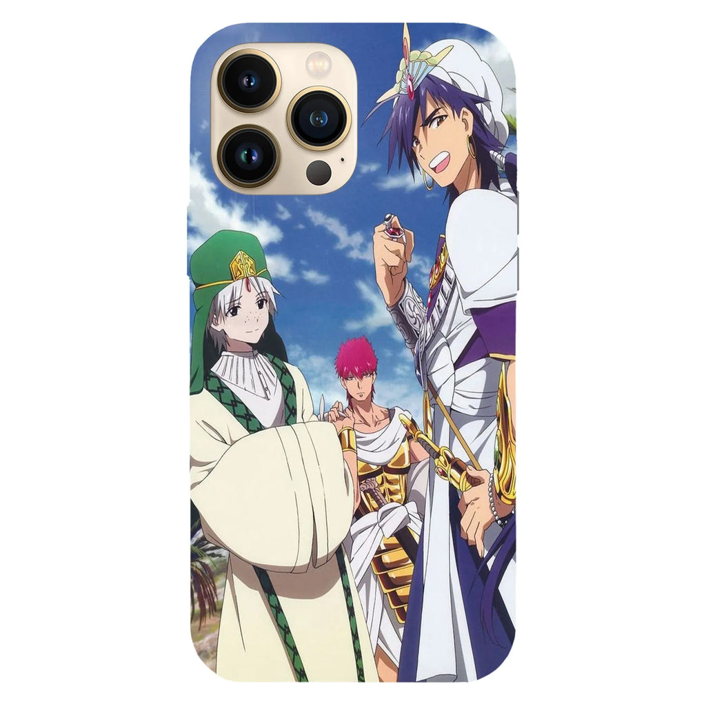 Husa compatibila cu Apple iPhone 15 Pro model Adventure of Sinbad Magi, Silicon, TPU, Viceversa - Viceversa