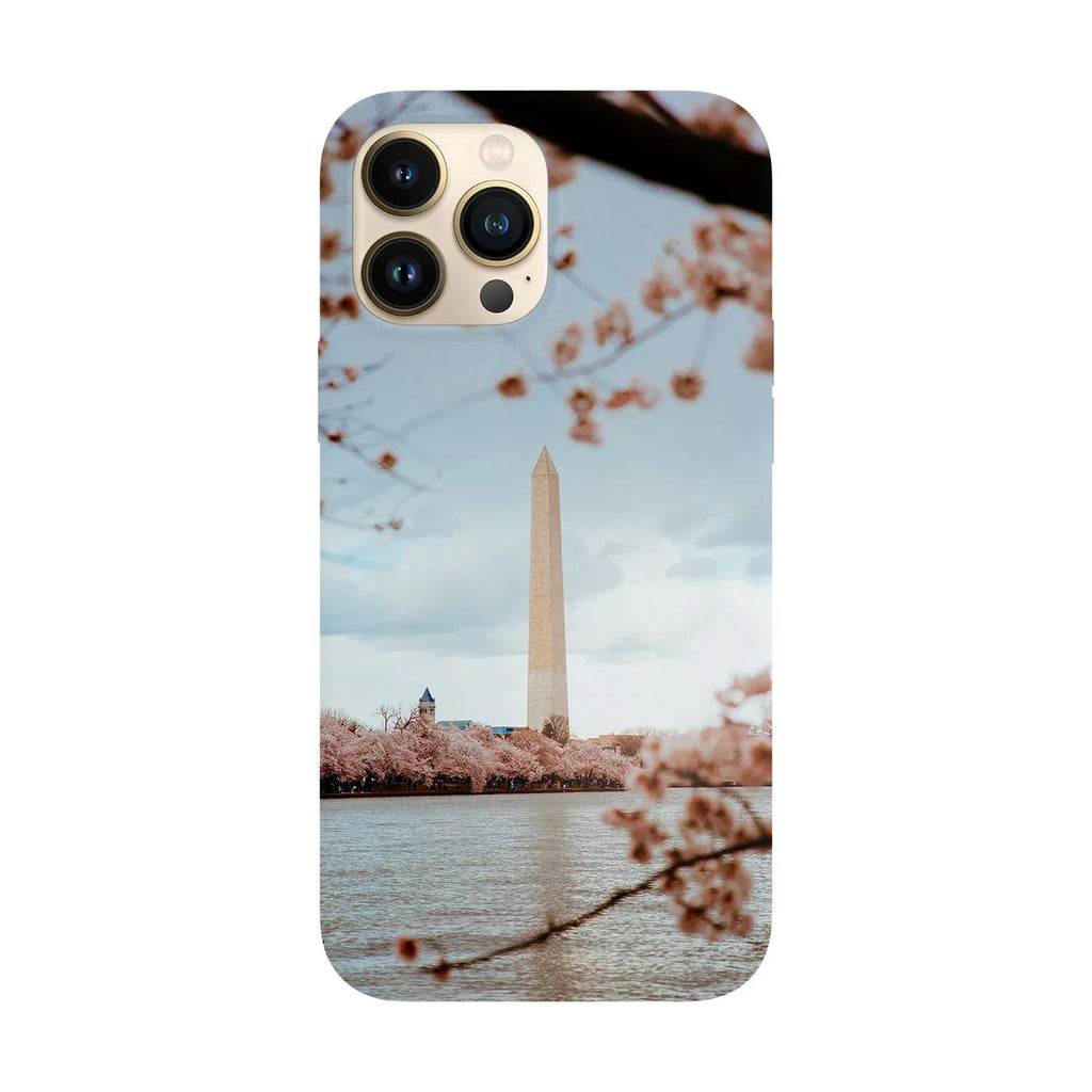 Husa compatibila cu Apple iPhone 15 model Cherry Blossom in Washington, Silicon, TPU, Viceversa - Viceversa