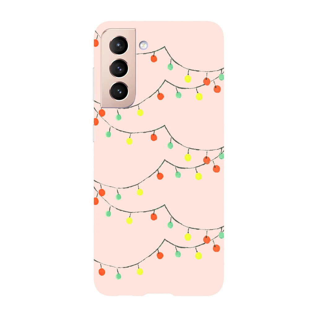 Husa Craciun compatibila cu Samsung Galaxy S22 Ultra model Christmas lights, Silicon, TPU, Viceversa - Viceversa