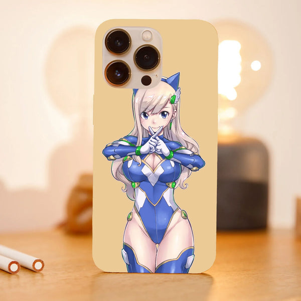 Husa compatibila cu Apple iPhone 15 Pro model Rebecca Bluegarden Edens Zero, Silicon, TPU, Viceversa - Viceversa