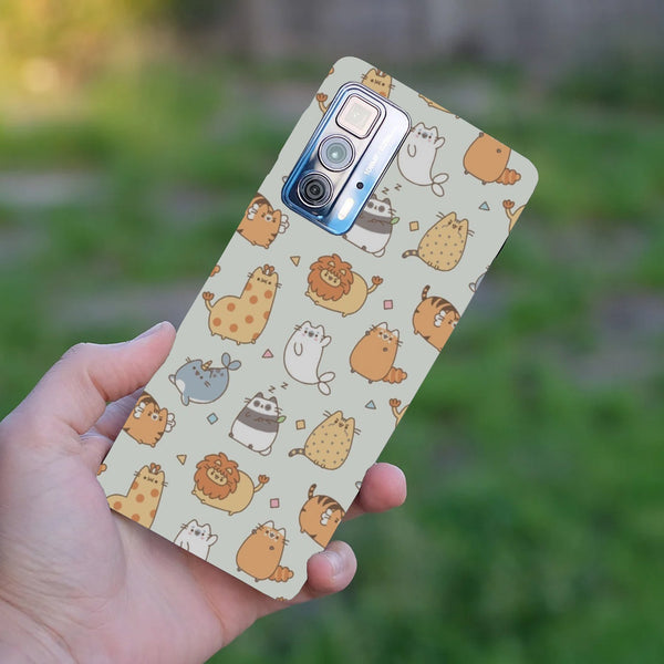Husă din silicon Motorola G51 5G cu 51 5g kawaii animalia kingdom