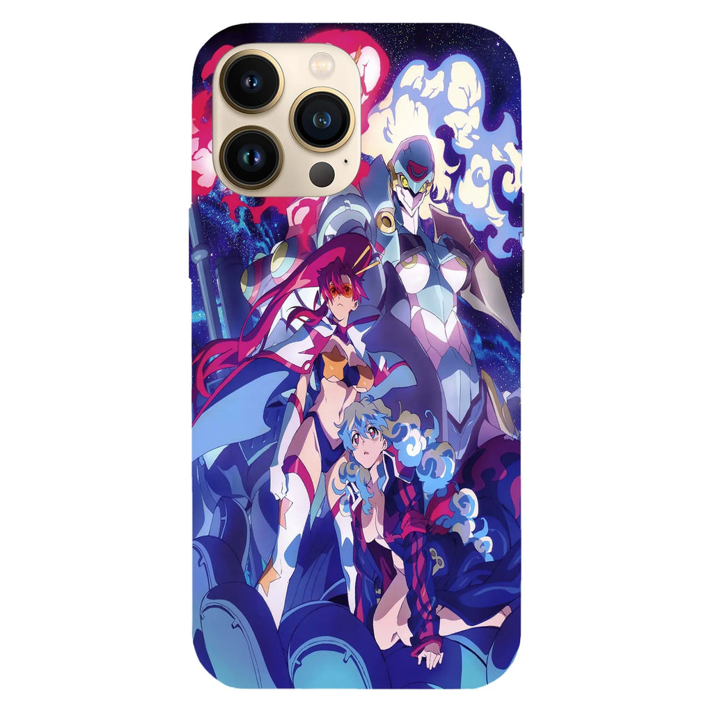 Husa compatibila cu Apple iPhone 15 Pro model Gurren Lagann Anime, Silicon, TPU, Viceversa - Viceversa