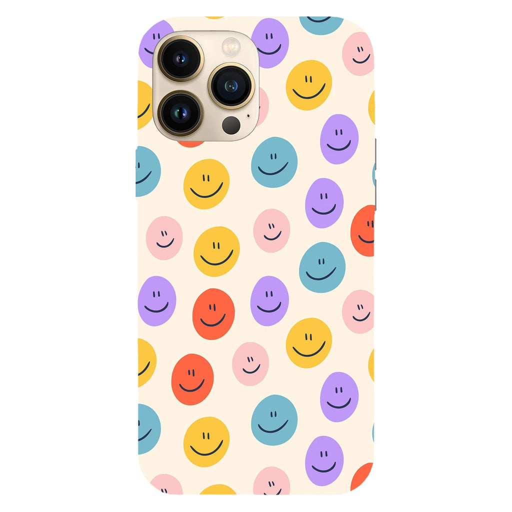 Husa compatibila cu Apple iPhone 15 Pro Max model Just smile, Silicon, TPU, Viceversa - Viceversa
