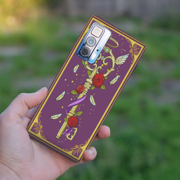 Husă din silicon Motorola Edge 20 cu The key of love