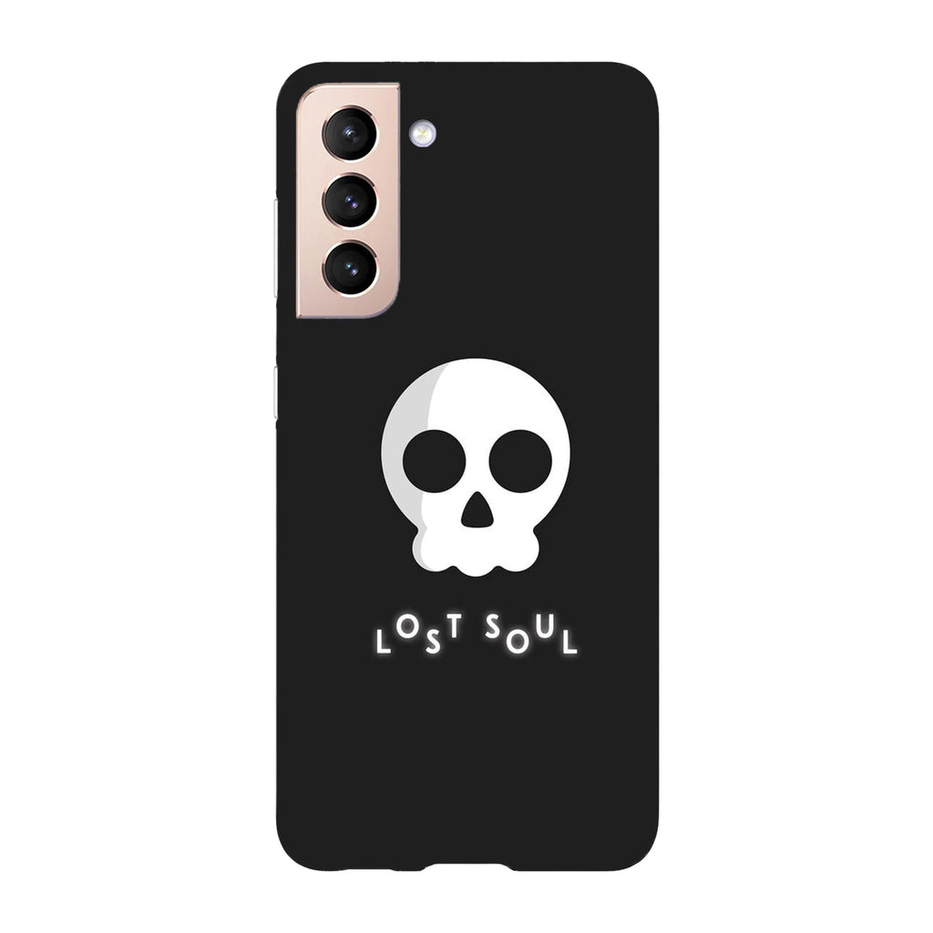 Husa compatibila cu Samsung Galaxy S22 Ultra model Lost soul, Silicon, TPU, Viceversa - Viceversa