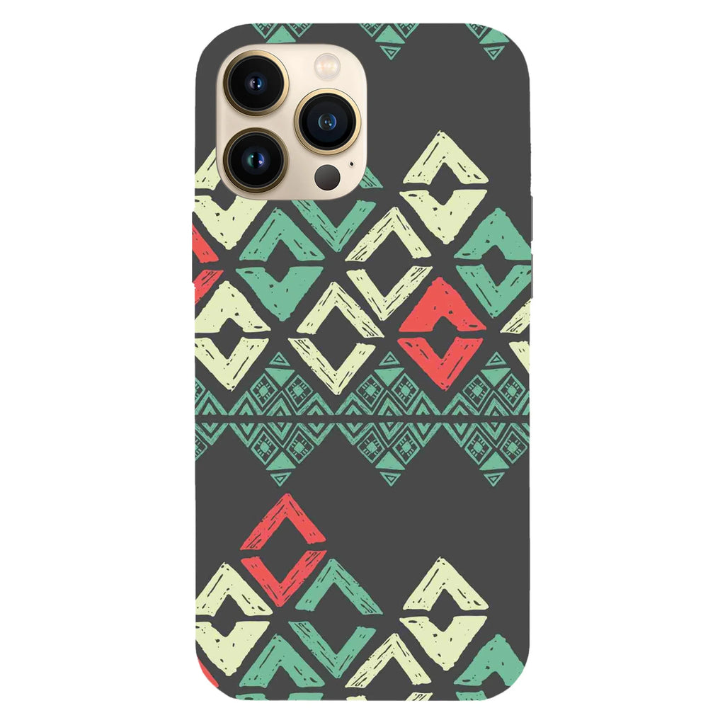 Husa compatibila cu Apple iPhone 15 Plus model Vintage aztec art, Silicon, TPU, Viceversa - Viceversa