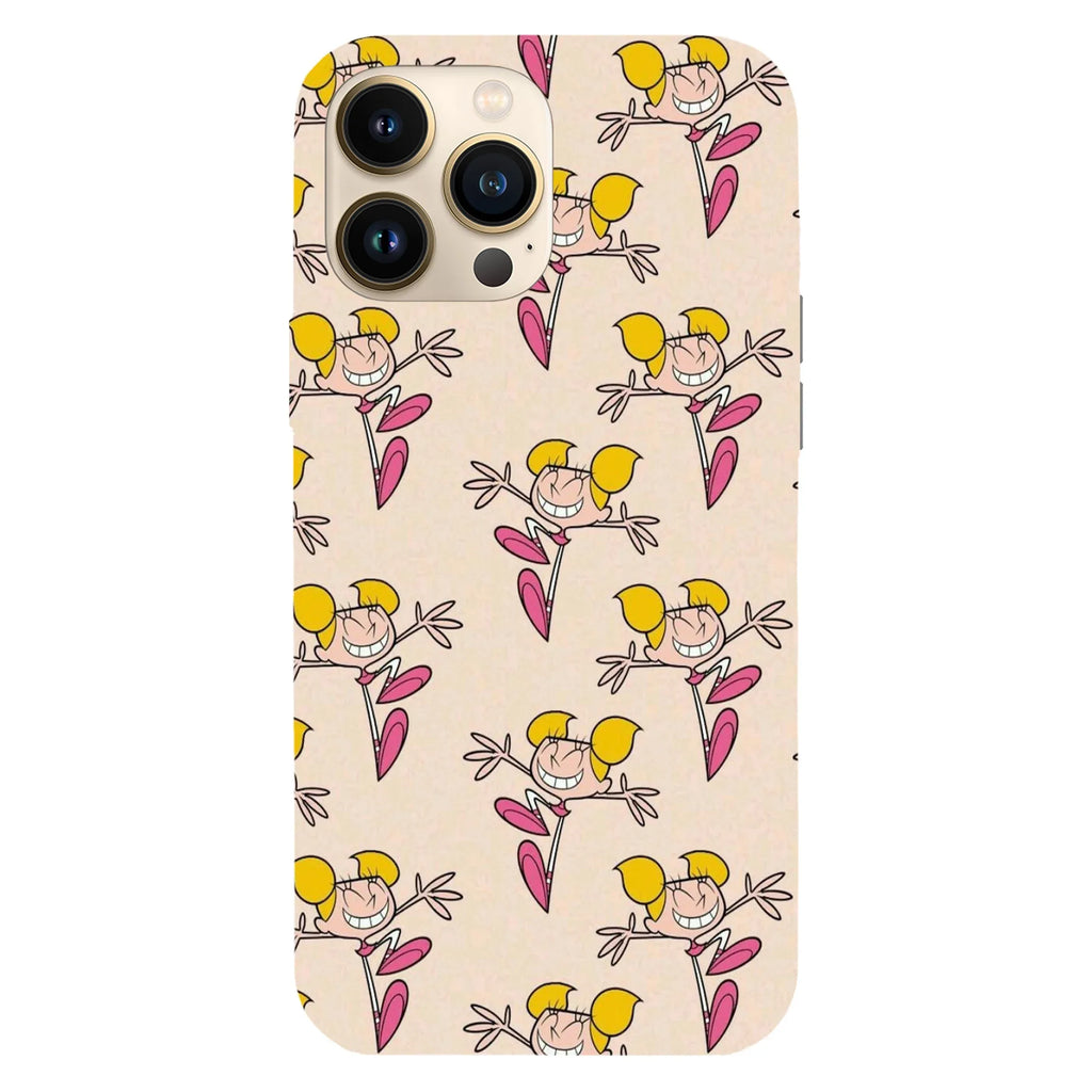 Husa compatibila cu Apple iPhone 15 Pro Max model DeeDee Pattern, Silicon, TPU, Viceversa - Viceversa