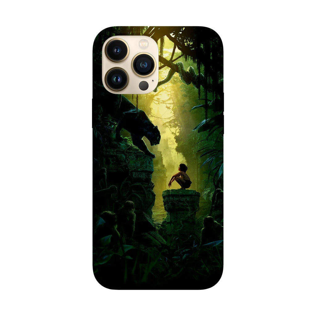 Husa compatibila cu Apple iPhone 15 model The Jungle Book, Silicon, TPU, Viceversa - Viceversa