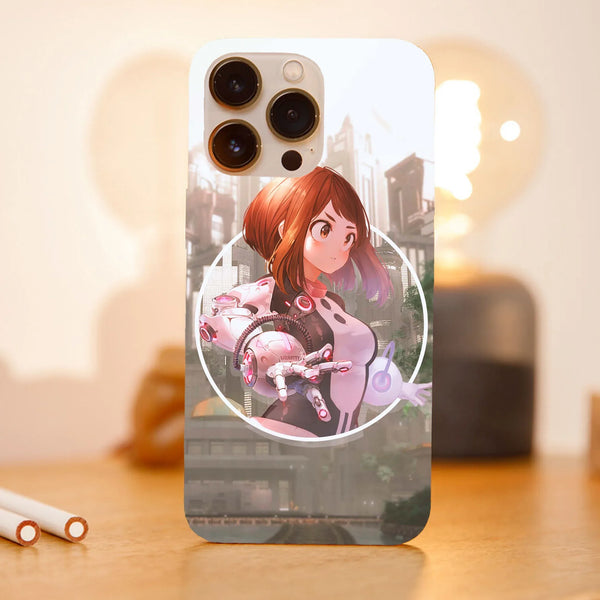 Husa compatibila cu Apple iPhone 15 Plus model Uraraka Ochako My hero academia, Silicon, TPU, Viceversa - Viceversa