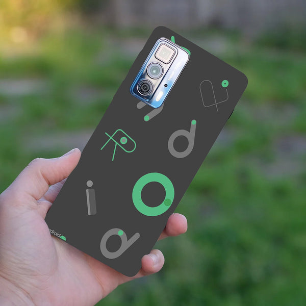Husă din silicon Motorola G100 cu Droid