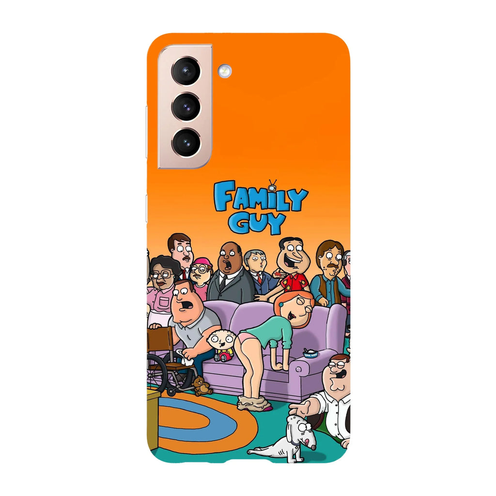 Husa compatibila cu Samsung Galaxy S22 Ultra model Family Guy Party, Silicon, TPU, Viceversa - Viceversa