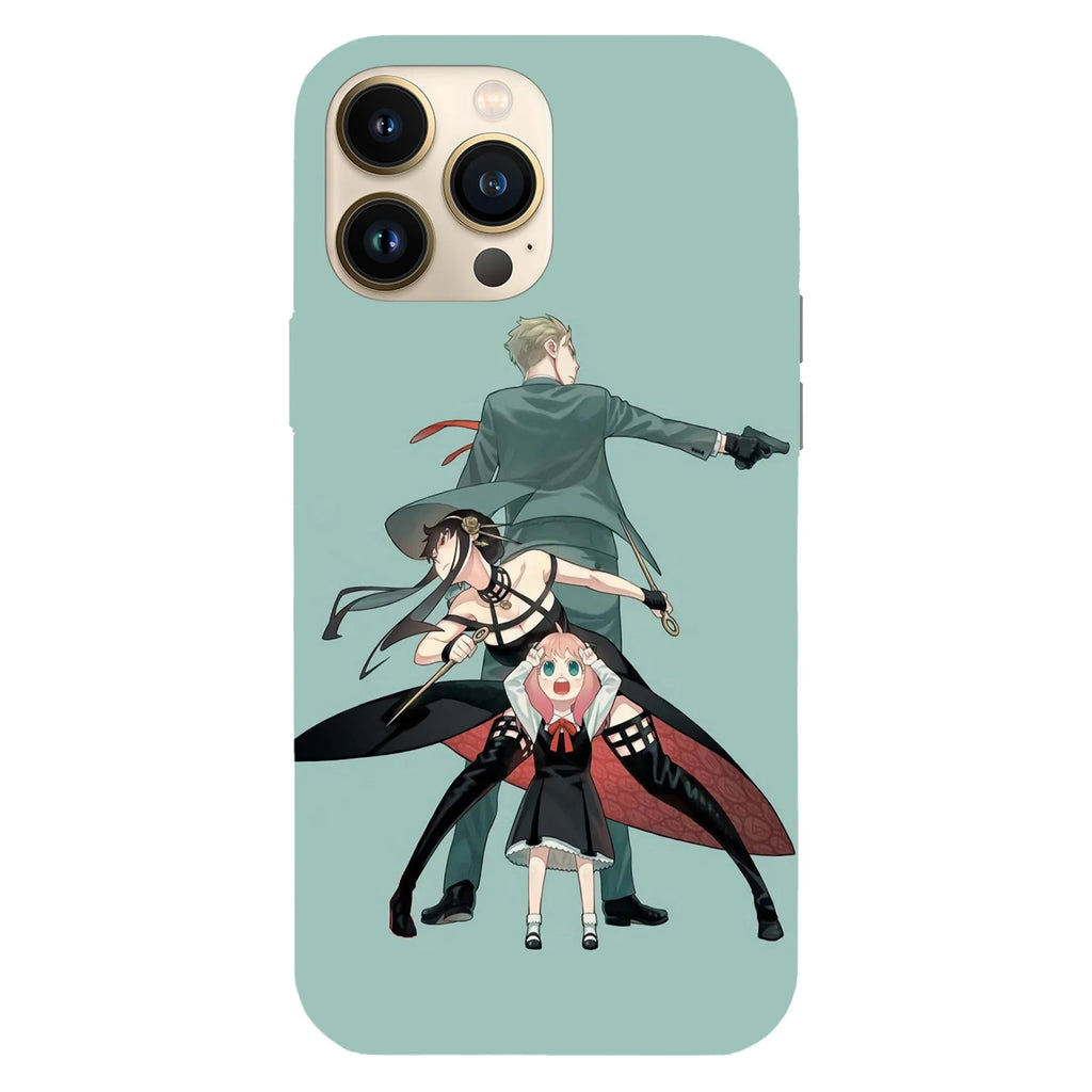 Husa compatibila cu Apple iPhone 15 Pro Max model Spy x family Anime, Silicon, TPU, Viceversa - Viceversa