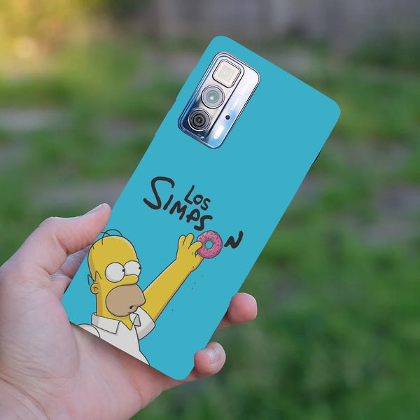 Husă din silicon Motorola G20 cu O g20 i love donuts