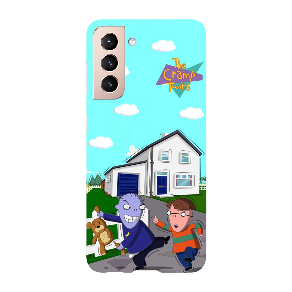 Husa compatibila cu Samsung Galaxy S22 Ultra model The cramp twins, Silicon, TPU, Viceversa - Viceversa