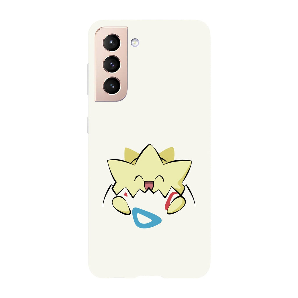 Husa compatibila cu Samsung Galaxy S22 Ultra model Togepi Pokemon, Silicon, TPU, Viceversa - Viceversa