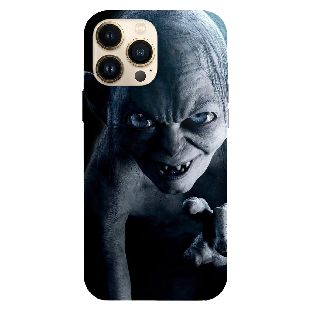 Husa telefon compatibila cu Apple iPhone 15, Viceversa, model Gollum The lord of the rings, Silicon, TPU - Viceversa