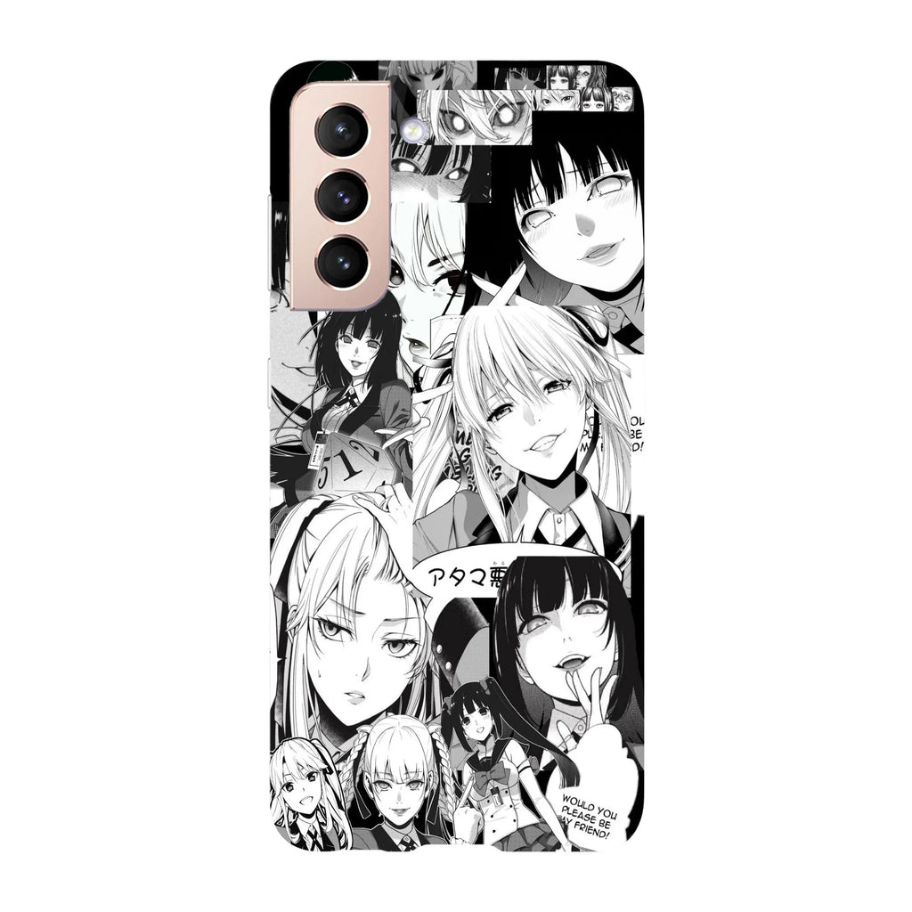 Husa compatibila cu Samsung Galaxy S22 Ultra model Kakegurui Anime, Silicon, TPU, Viceversa - Viceversa