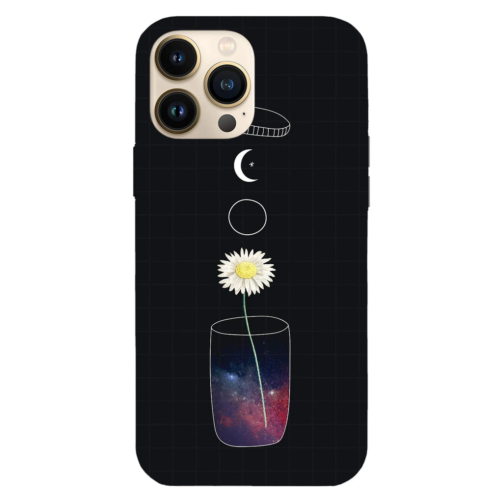 Husa compatibila cu Apple iPhone 15 Pro model Daisy's universe, Silicon, TPU, Viceversa - Viceversa