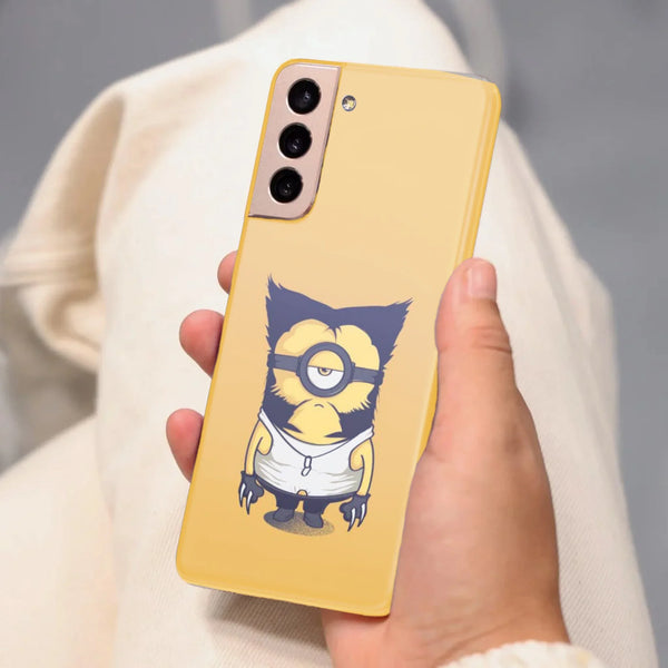 Husa compatibila cu Samsung Galaxy S22 Ultra model Wolverine Minion Edition, Silicon, TPU, Viceversa - Viceversa