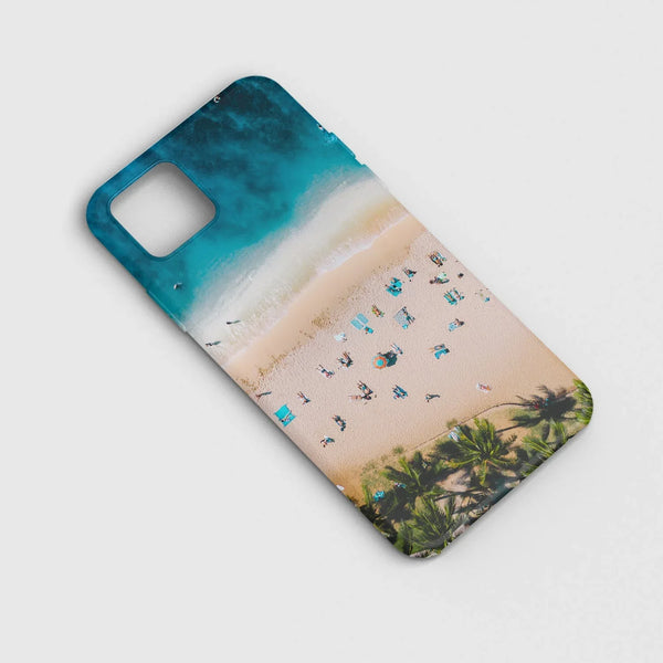Husa compatibila cu Apple iPhone 15 model Tropical beach, Silicon, TPU, Viceversa - Viceversa
