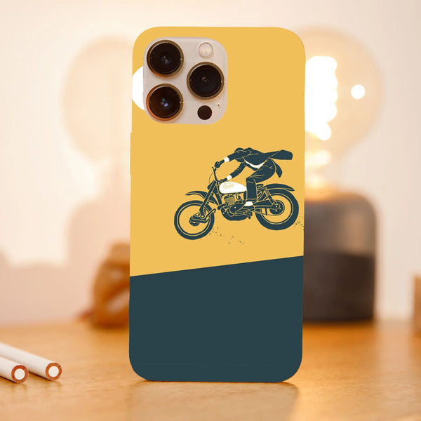 Husa compatibila cu Apple iPhone 15 Pro Max model Just ride, Silicon, TPU, Viceversa - Viceversa