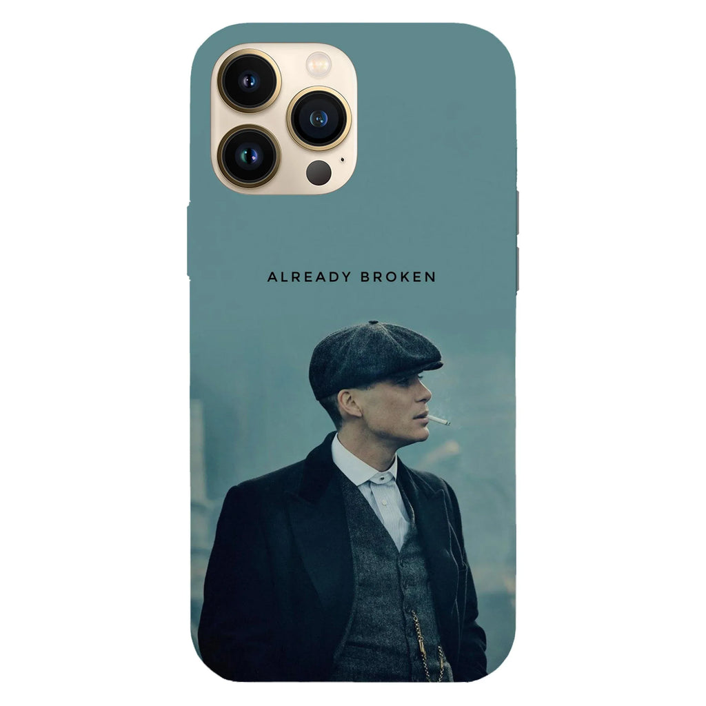 Husa telefon compatibila cu Apple iPhone 15 Pro, Viceversa, model Already Broken Peaky blinders, Silicon, TPU - Viceversa