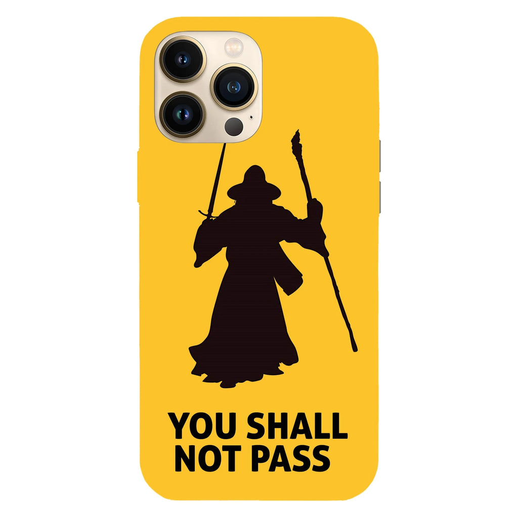 Husa telefon compatibila cu Apple iPhone 15 Pro, Viceversa, model You shall not pass The Lord of the rings, Silicon, TPU - Viceversa