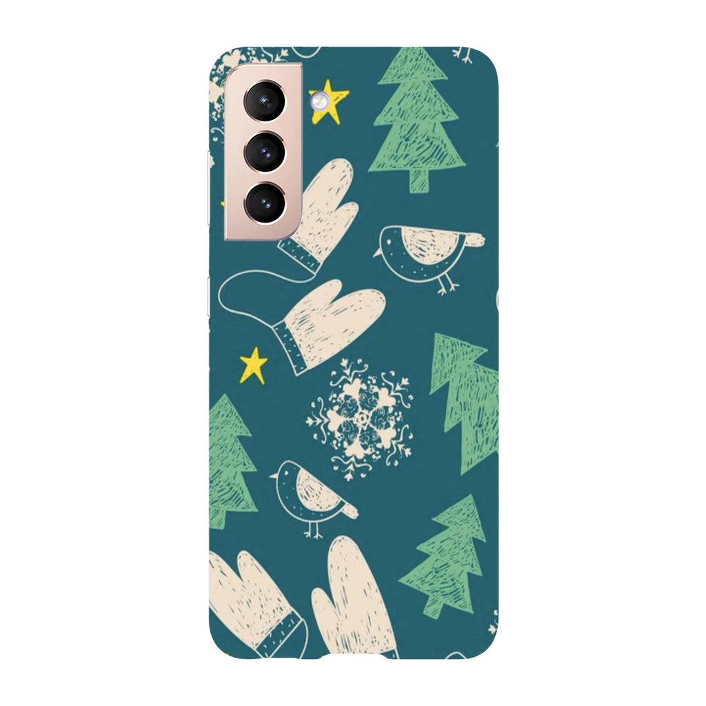Husa Craciun compatibila cu Samsung Galaxy S22 Ultra model Christmas mittens, Silicon, TPU, Viceversa - Viceversa