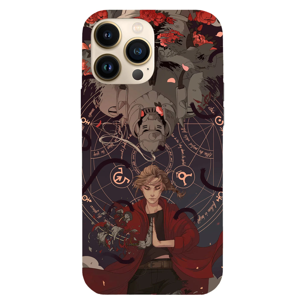 Husa telefon compatibila cu Apple iPhone 15 Pro, Viceversa, model Alchemy Full Metal Alchemists, Silicon, TPU - Viceversa