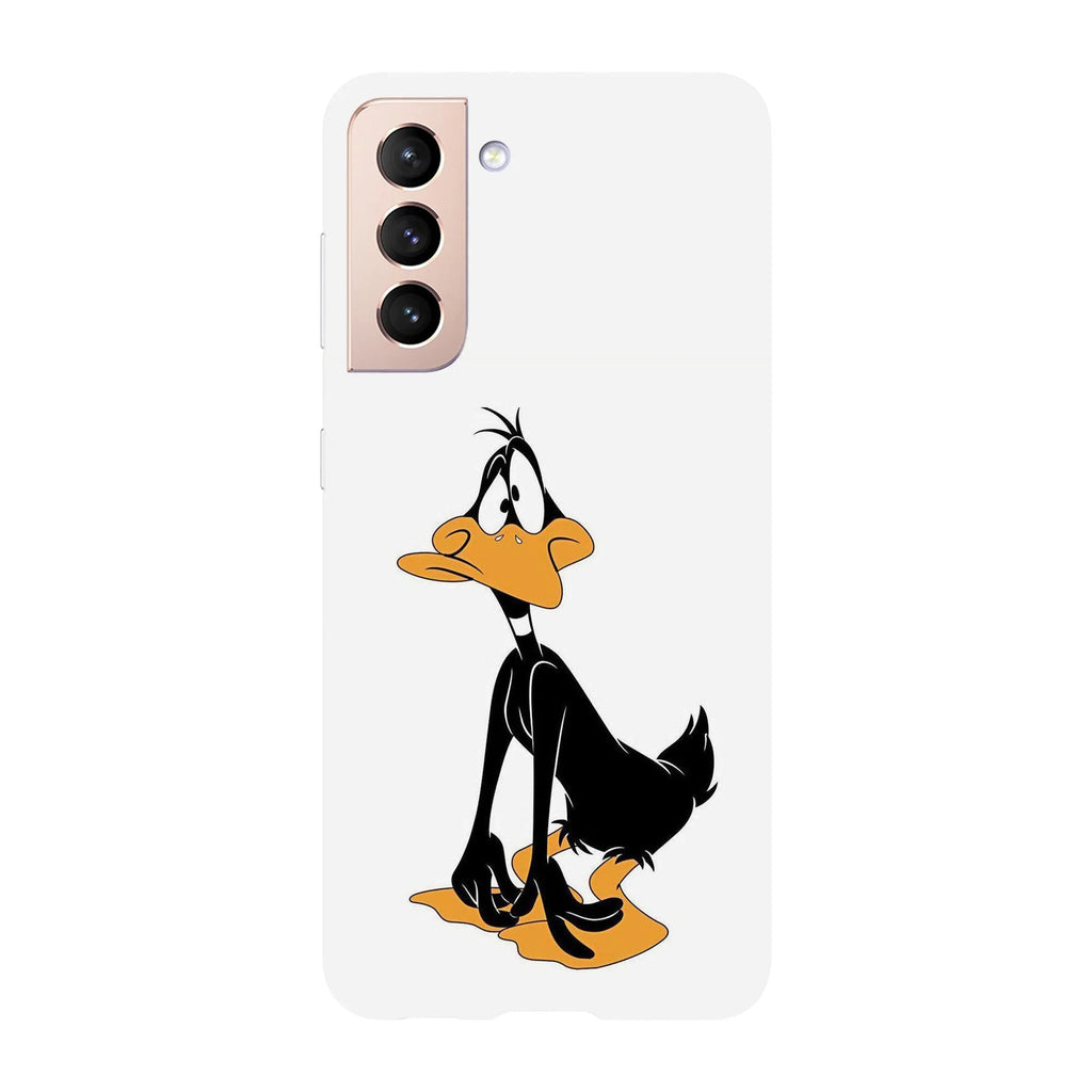 Husa compatibila cu Samsung Galaxy S22 Ultra model Duffy Duck, Silicon, TPU, Viceversa - Viceversa