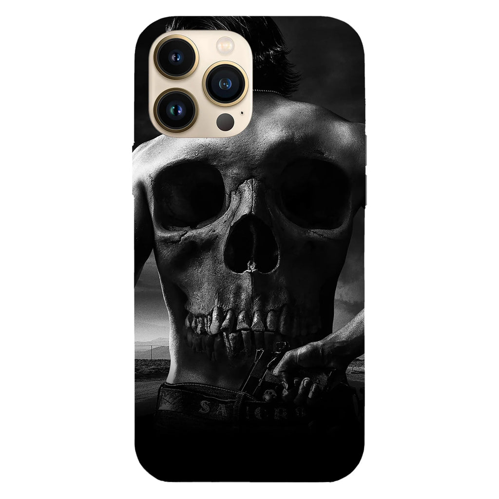 Husa telefon compatibila cu Apple iPhone 15 Plus, Viceversa, model Jax Teller Sons of Anarchy, Silicon, TPU - Viceversa