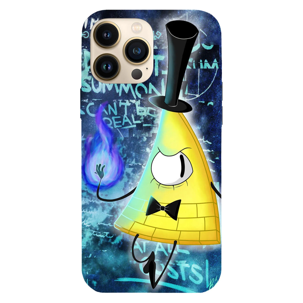Husa compatibila cu Apple iPhone 15 Plus, Viceversa, model Do not summons Gravity falls , Silicon, TPU - Viceversa