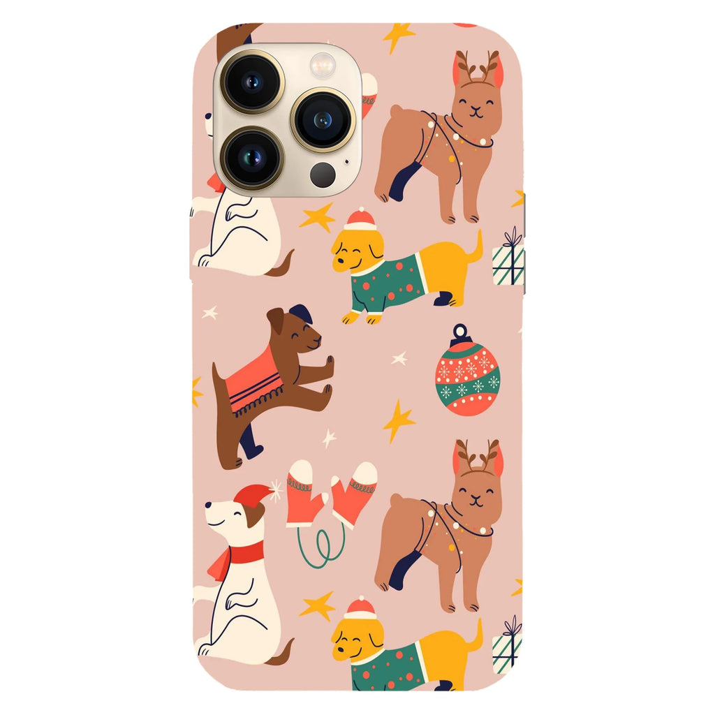 Husa Craciun compatibila cu Apple iPhone 15 Pro Max model Animal Christmas, Silicon, TPU, Viceversa - Viceversa